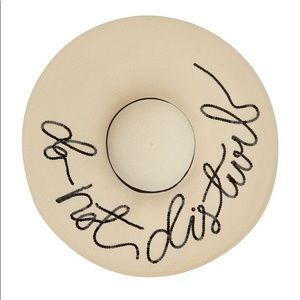 Eugenia Kim Accessories - Eugenia Kim “Do not disturb” straw hat Eugenia Kim Accessories - Eugenia Kim “Do not disturb” straw hat